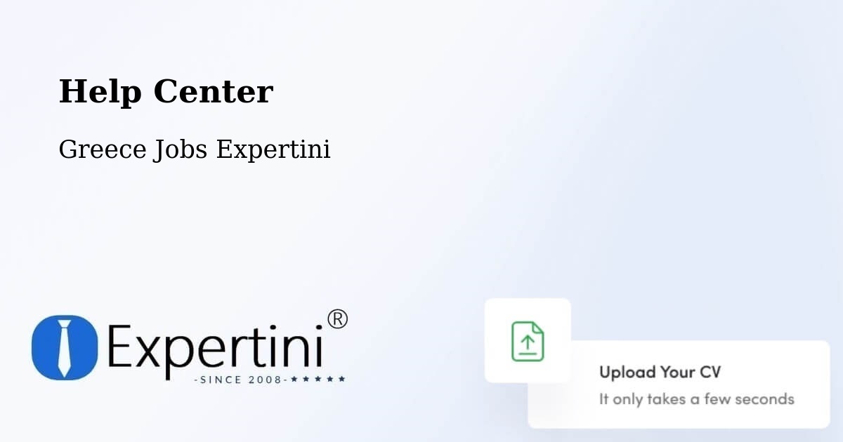 Help Center – Flórina - Greece Jobs Expertini
